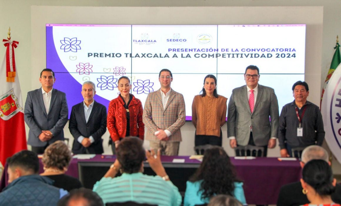 Lanza Sedeco convocatoria del Premio Tlaxcala a la competitividad 2024