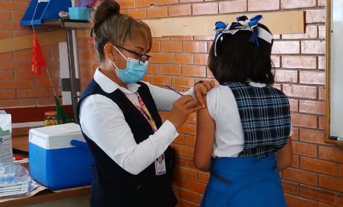 Mantiene Tlaxcala primer lugar nacional en vacunación contra VPH en niñas