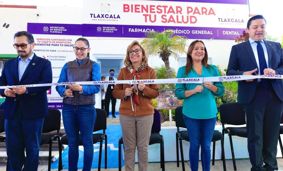 Inaugura Lorena Cuéllar unidad de bienestar para tu salud en Teolocholco