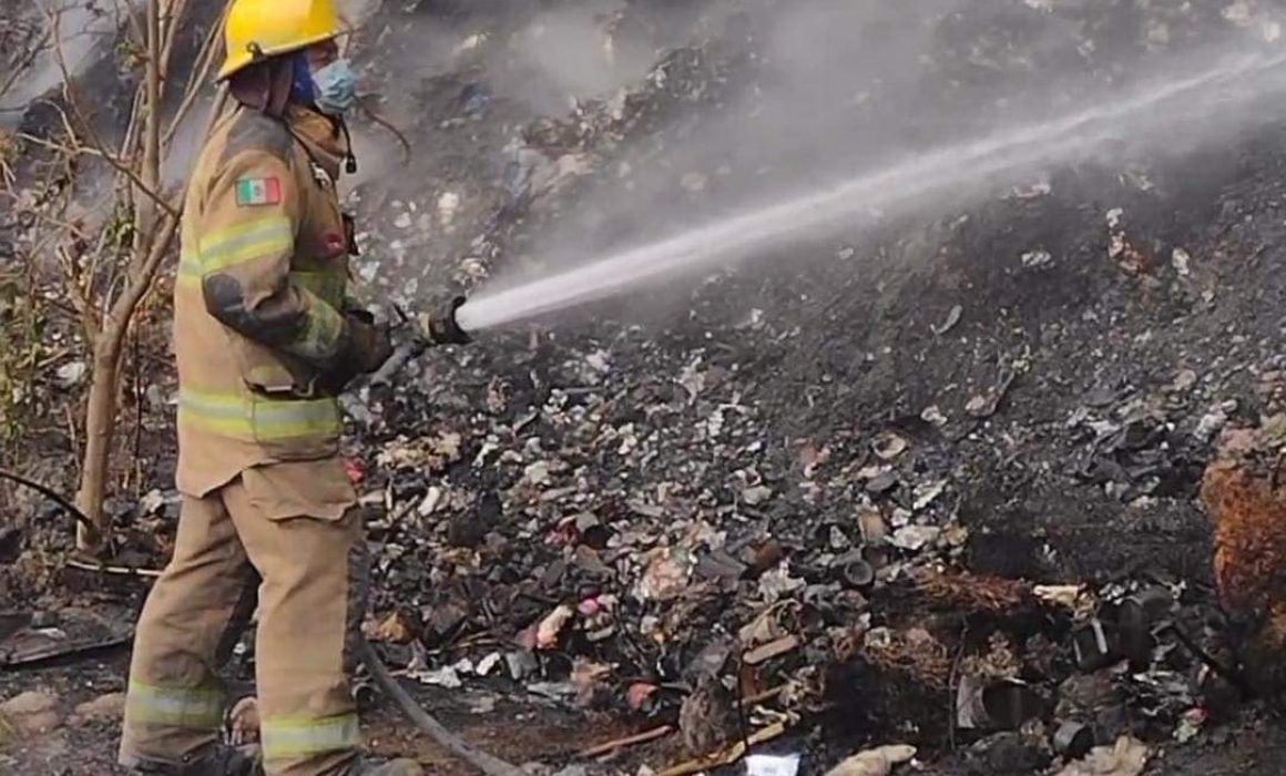 No descarta Lorena Cuéllar que incendios de rellenos sean provocados