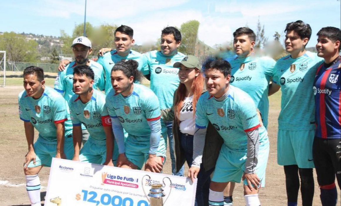 Barcelona Campeón de liga de Apetatitlán