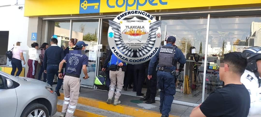 De nueva cuenta asalto a Coppel en Apizaco 