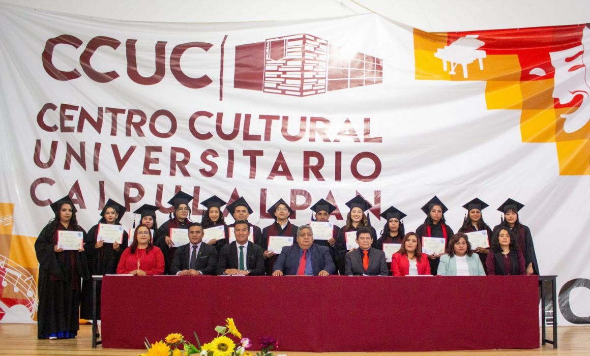 Culminan estudios profesionales en campus Calpulalpan de la UATX