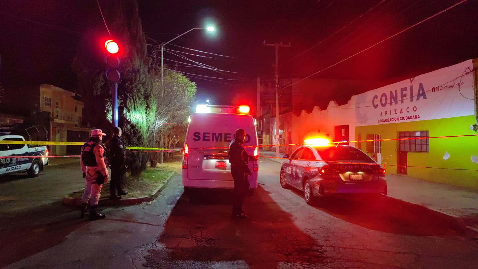 Hombres armados rafaguean domicilio en Apizaco; una mujer perdió la vida