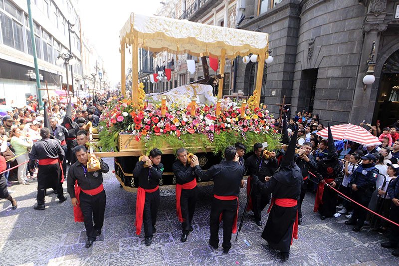 Ayuntamiento de Puebla anuncia plan de mantenimiento de las calles donde pasará la Procesión de Viernes Santo