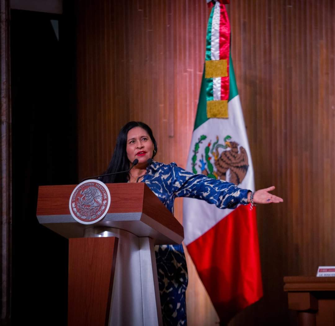 Senadora celebra fin del “deterioro”, del estado mexicano