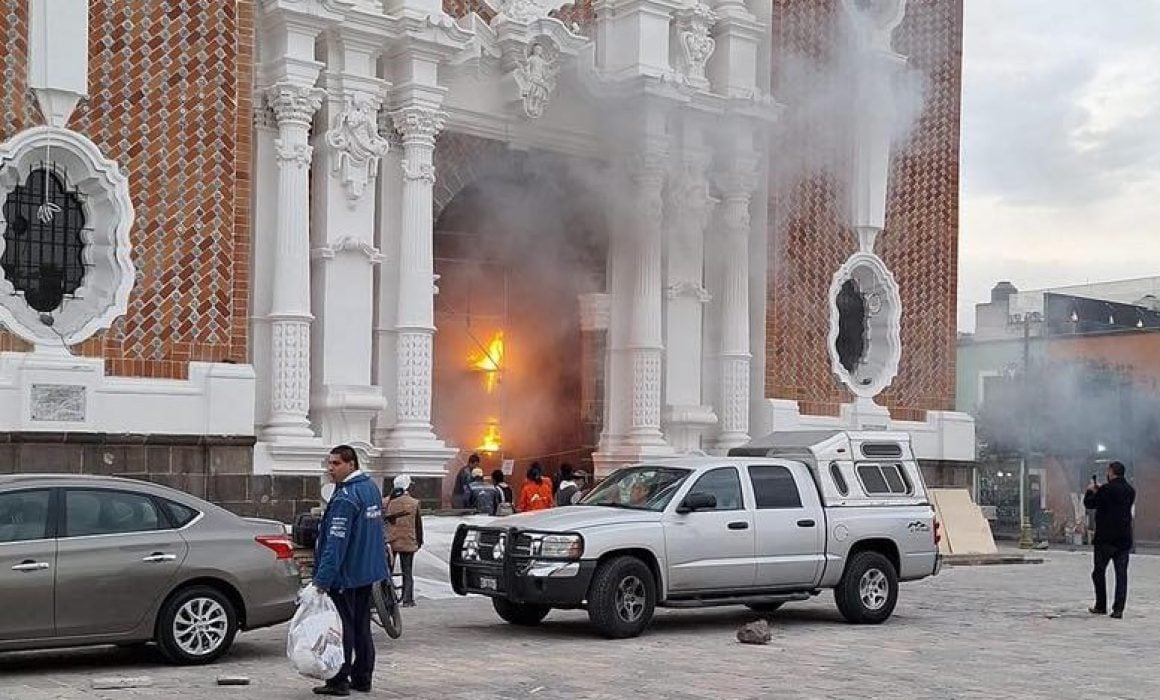 Incendio en parroquia de San José retrasa apertura programada en marzo