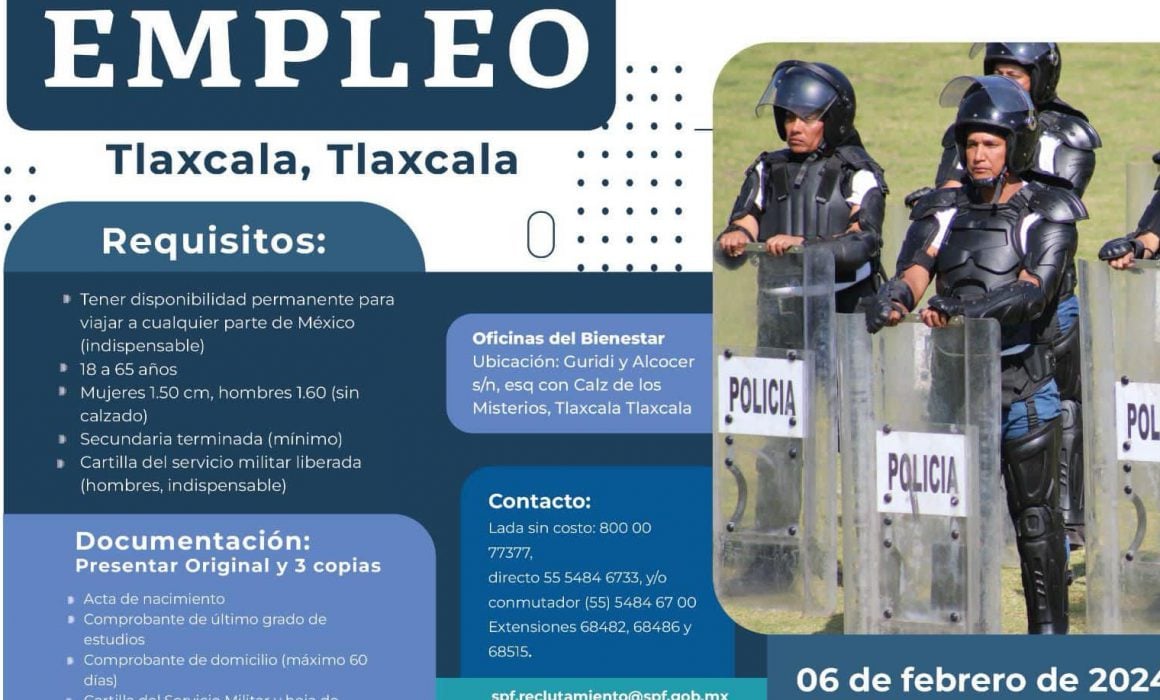 Lanza Bienestar contrataciones de servicio de protección federal
