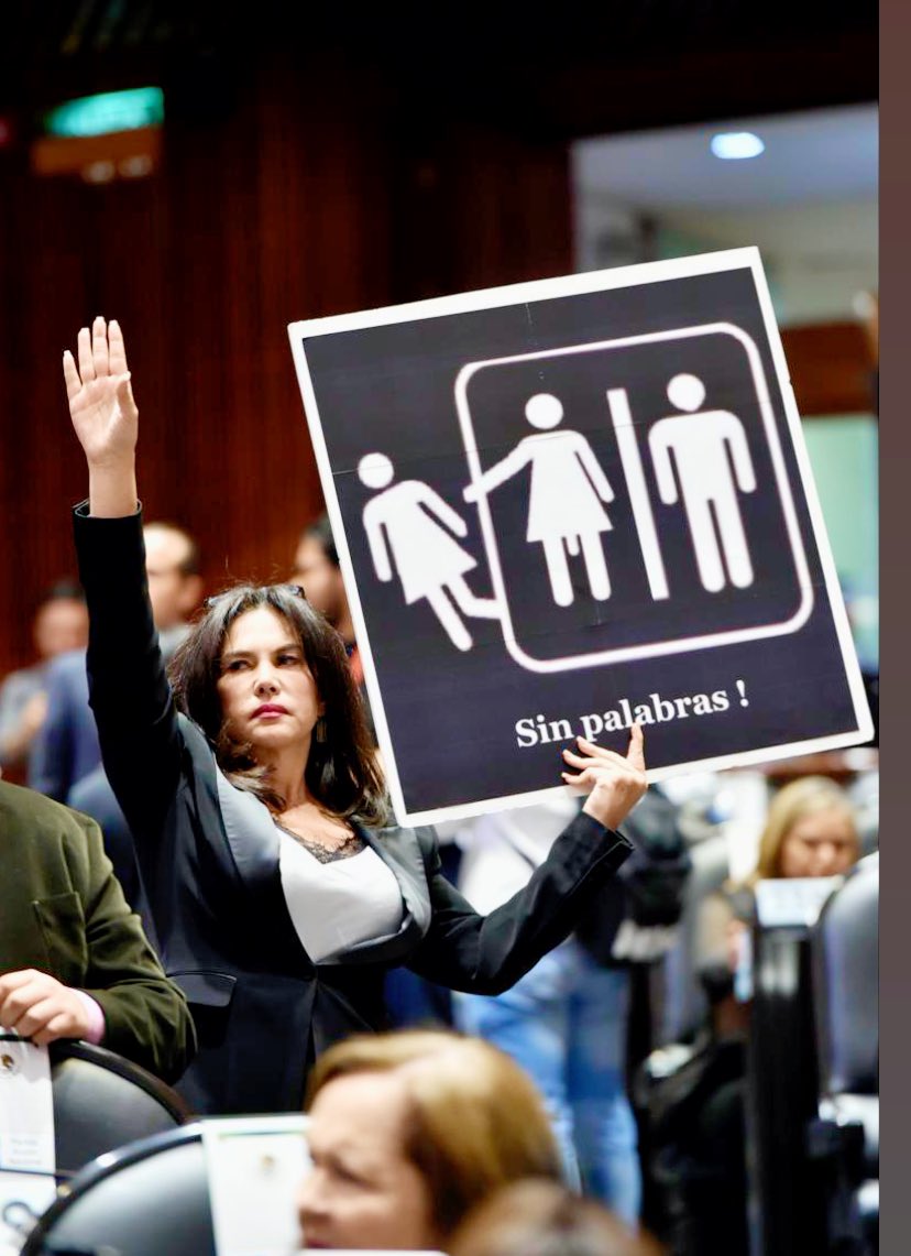 Exige Colectivo LGBTTTIQ+ Tlaxcala alto a la transfobia en la Cámara de Diputados