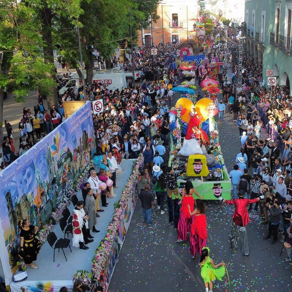 Hoy desfile de Carnaval en Tlaxcala, toma precauciones en estas calles