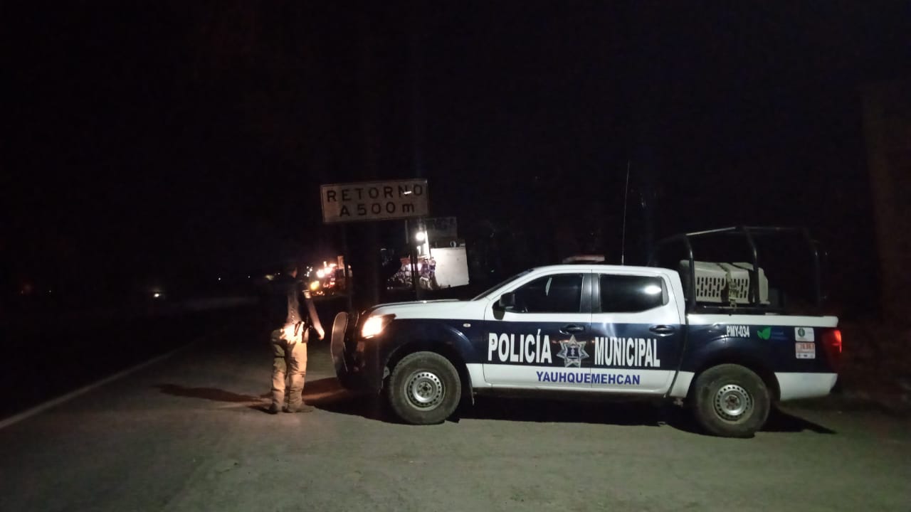 Frustran robo a tráiler cargado de electrodomésticos, en Yauhquemehcan; parte afectada no quiso poner denuncia
