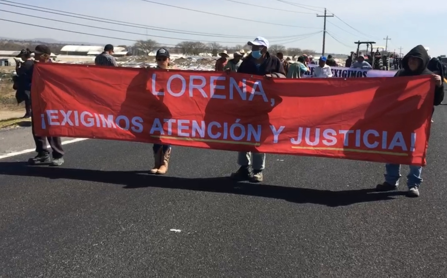 Contra inseguridad y robo de ganado marcha ganaderos en Tlaxcala