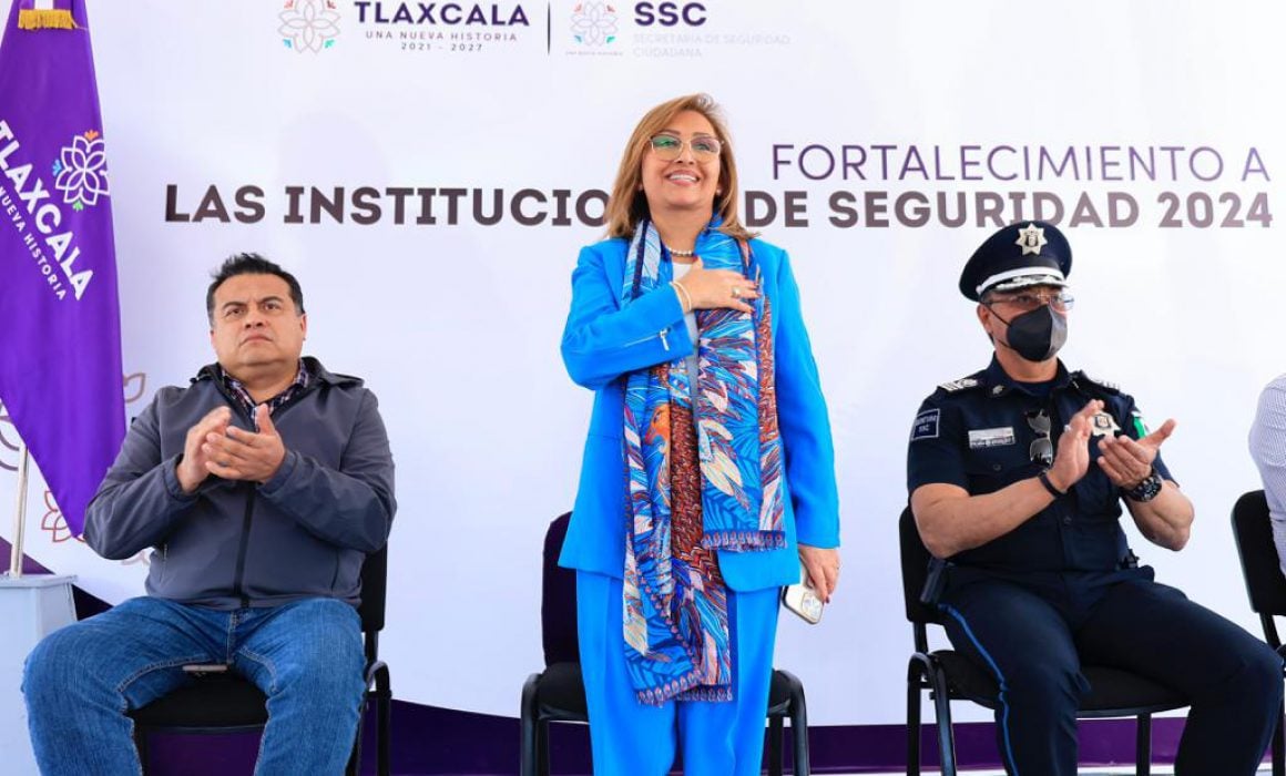 Mejora Lorena Cuéllar unidades de instituciones de seguridad