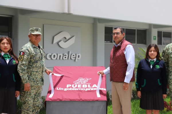 Gobierno inaugura nuevo plantel del Conalep en Oriental