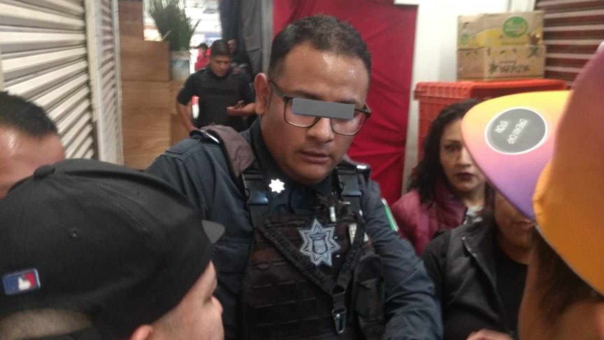 Alcalde de Puebla informa sobre investigación a policía que hirió a menor en el Mercado Independencia