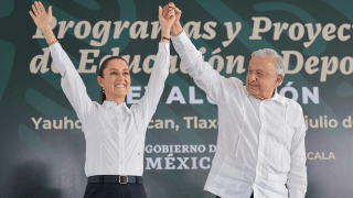 Claudia Sheinbaum es lo mejor que nos pudo pasar a los mexicanos: AMLO