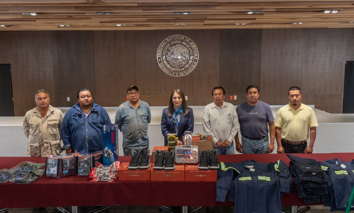 Equipan al Poder Judicial con herramientas y equipo de trabajo