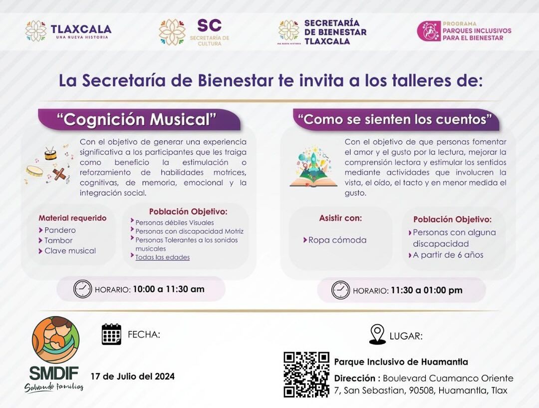 Tendrá parque inclusivo en Huamantla para personas con discapacidad