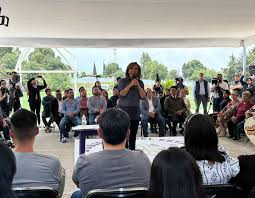 Inaugura Lorena Cuéllar unidad deportiva Bicentenario en Nativitas
