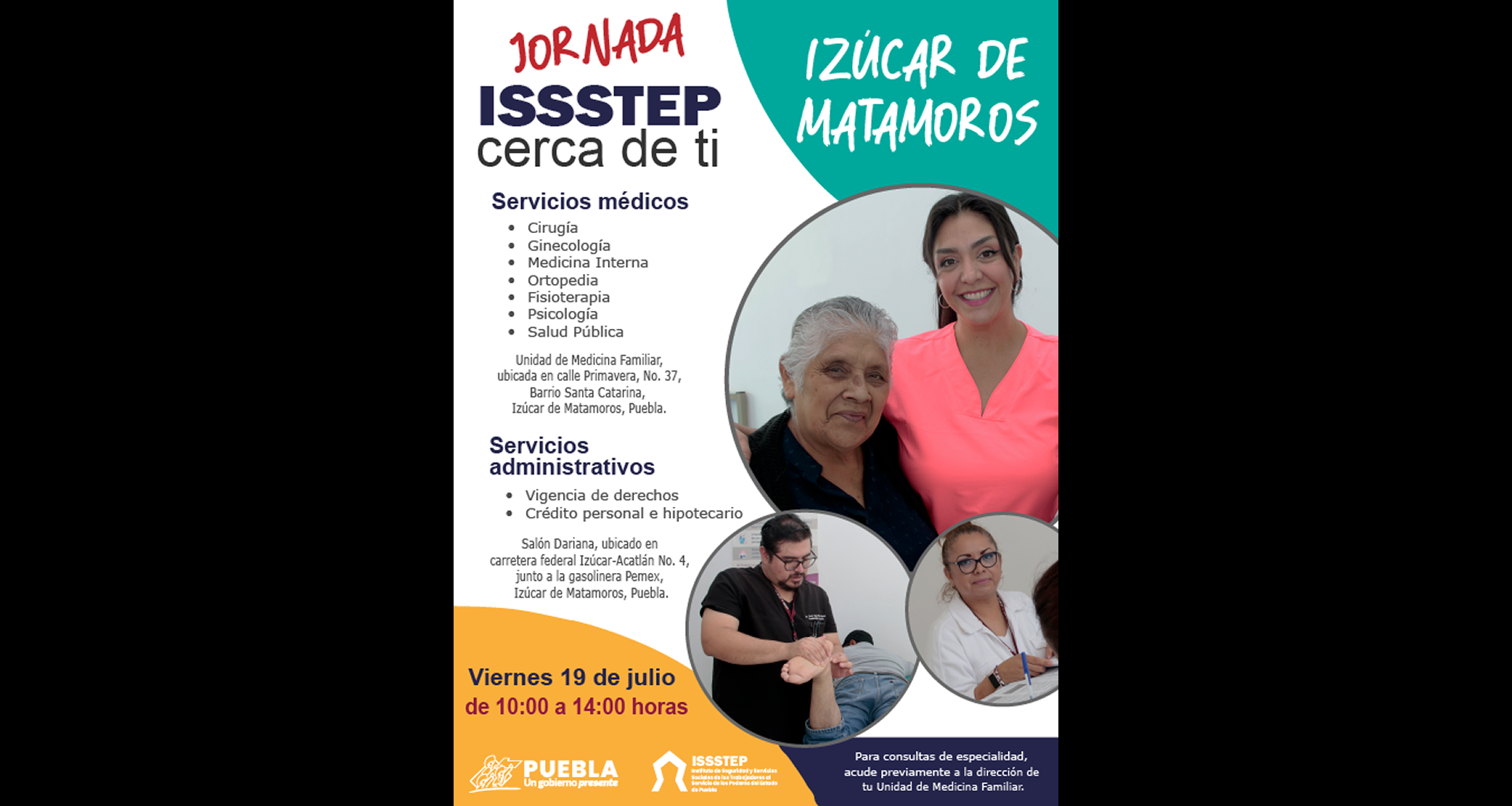 ISSSTEP Izúcar de Matamoros