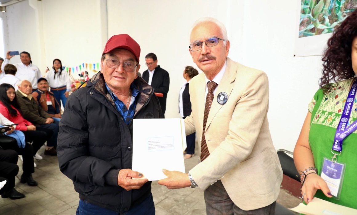 Chiautempan sede de la entrega de capacitación de la brigada 119