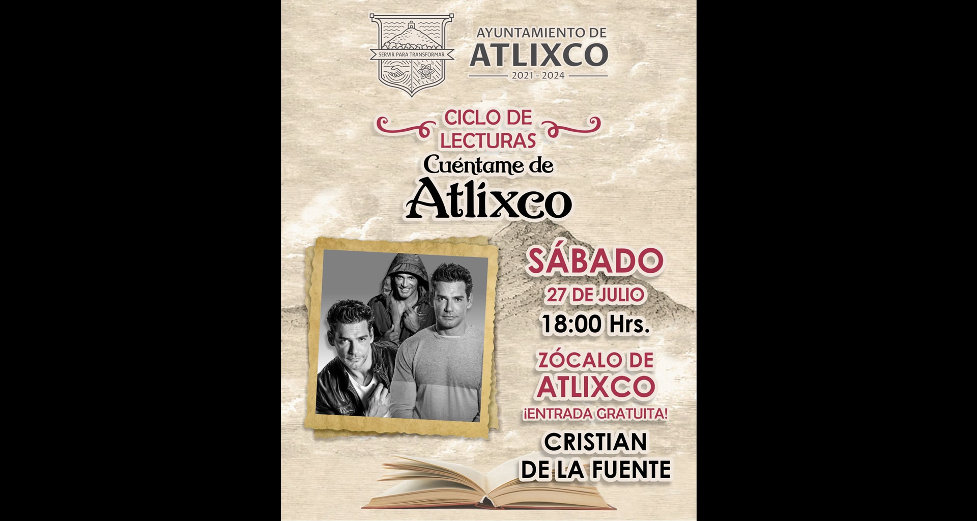 Cristian de la Fuente en Atlixco