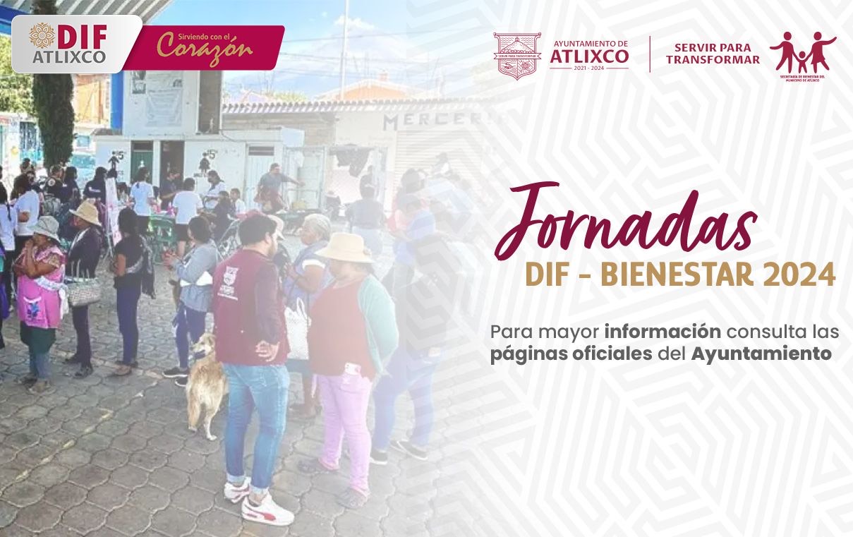 jornadas DIF-Bienestar Atlixco