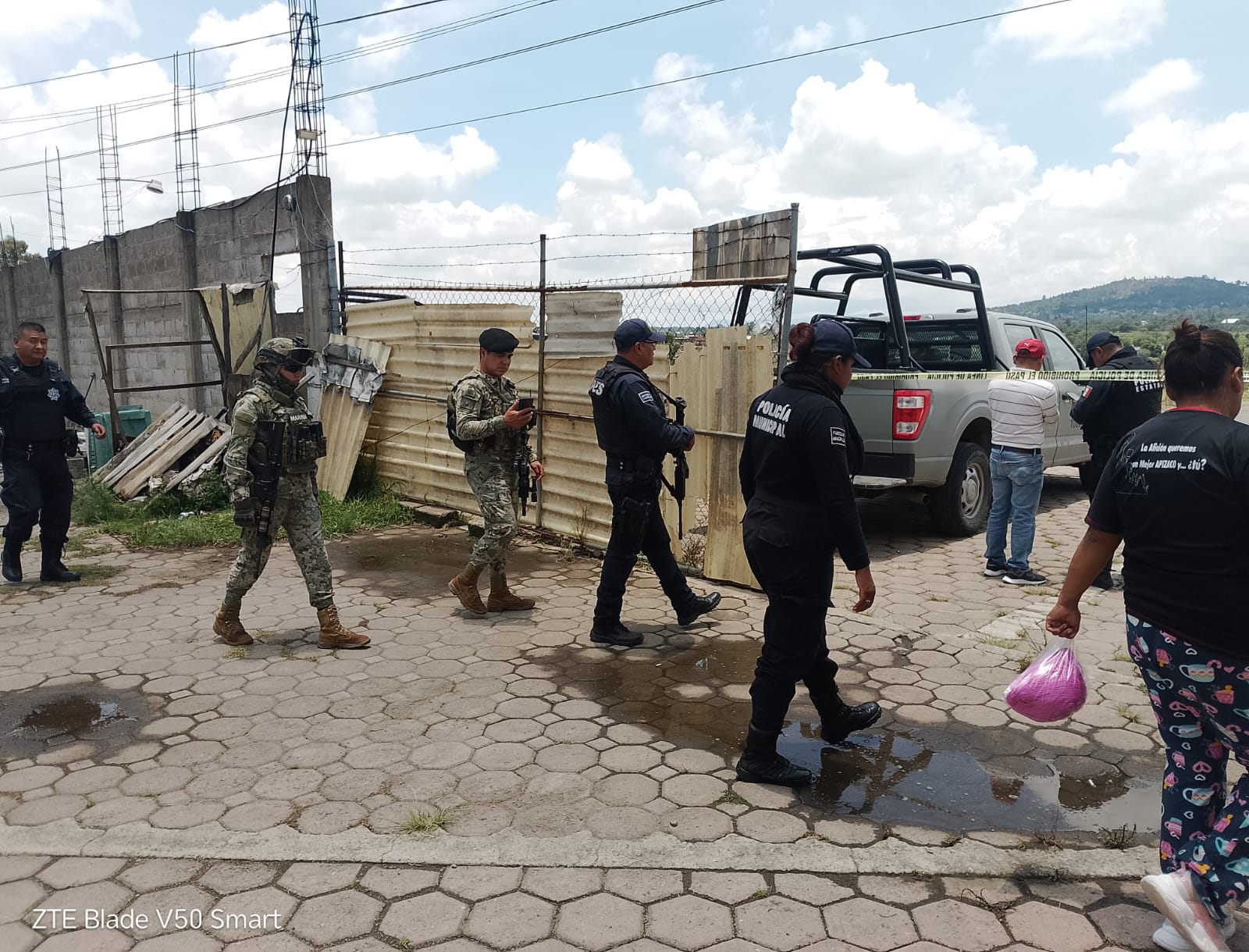 Desmantelan banda dedicada al robo de transporte de carga en Santa Cruz Tlaxcala