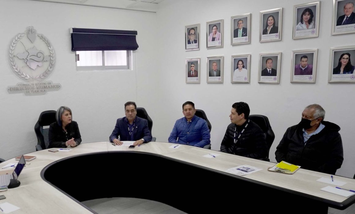 Recibe CEDHT resultados del Censo Nacional de DH de Tlaxcala del Inegi