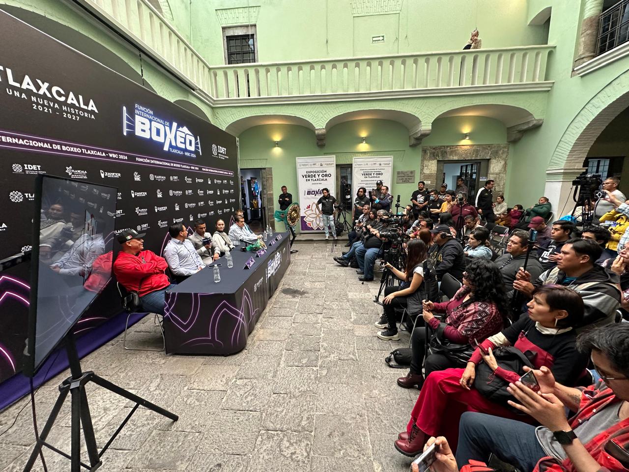 Trasciende Tlaxcala a nivel internacional con función de boxeo