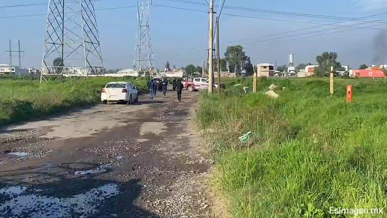 Encuentran a un hombre sin vida en limites de Puebla y Tlaxcala