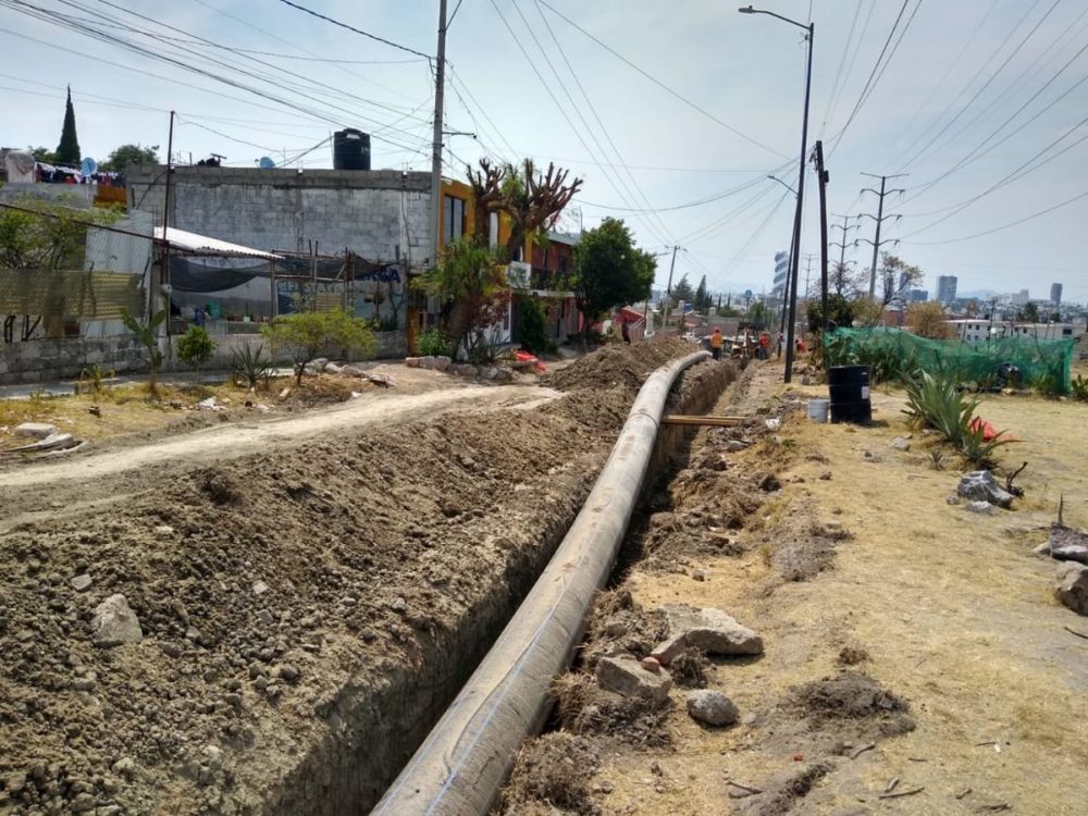 Agua de Puebla renueva línea de conducción en beneficio de 15 mil habitantes