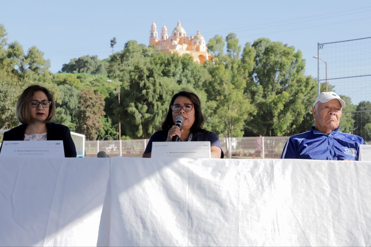 San Andrés Cholula se prepara para los XXIX Juegos Estatales Deportivos y Culturales de las Personas Adultas Mayores