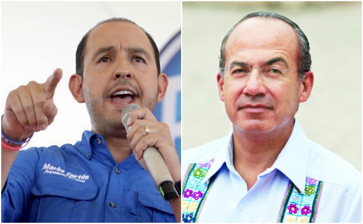 Felipe Calderón y Marko Cortes se enfrentan en redes sociales por actual situación del PAN