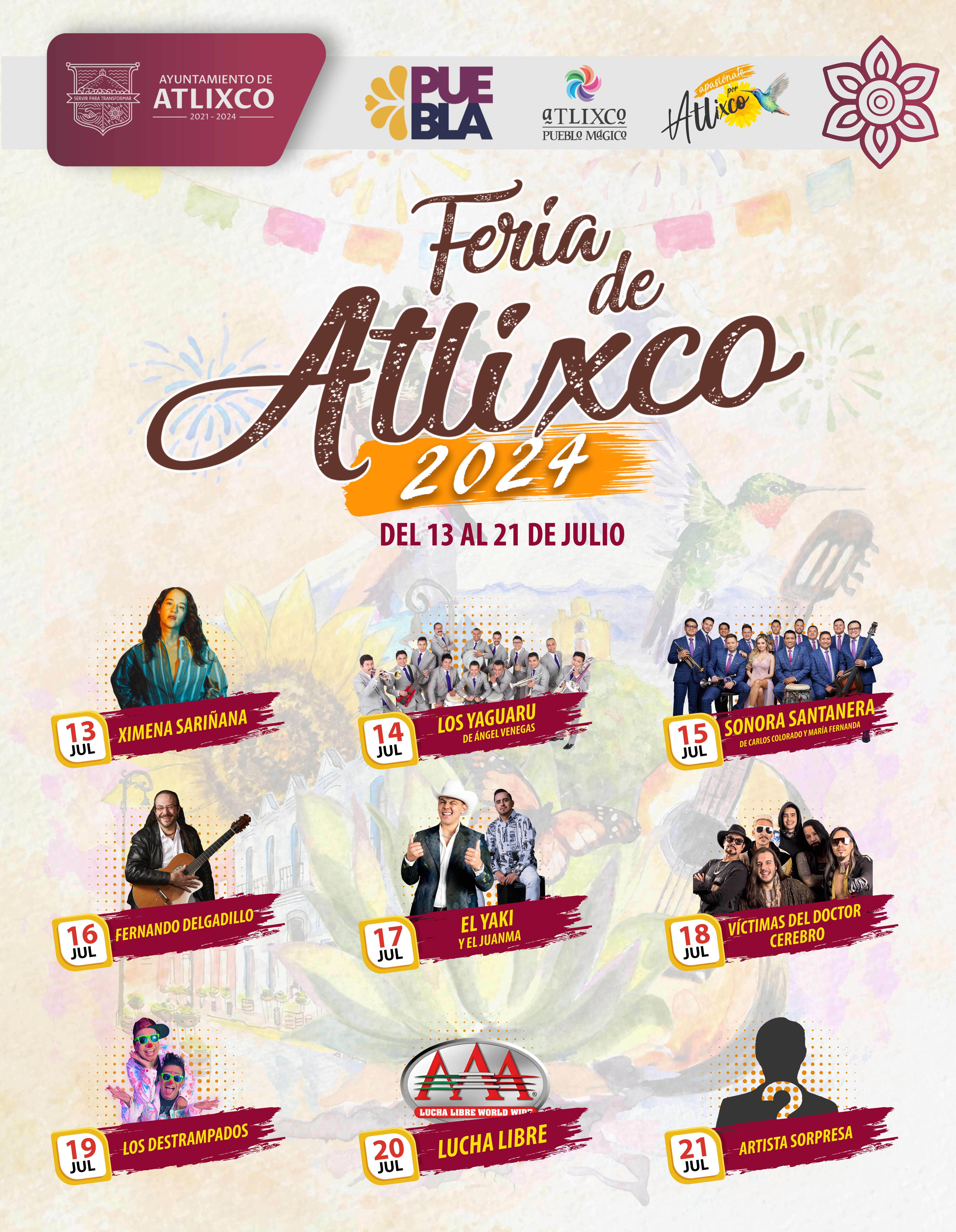 cartelera feria atlixco 2024 qr
