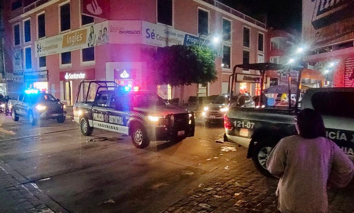 Implementa Policía de Chiautempan Operativo de Cierre Comercial 2024