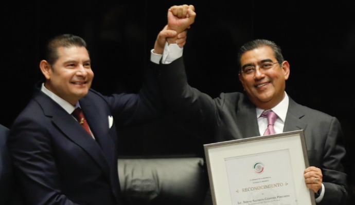 Sergio Salomón y Alejandro Armenta viajarán a Alemania por misión comercial 
