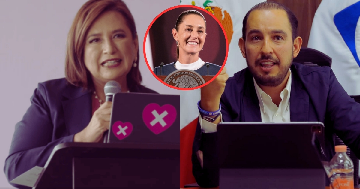 Marko Cortes regaña a Xóchitl Gálvez por felicitar a Sheinbaum 