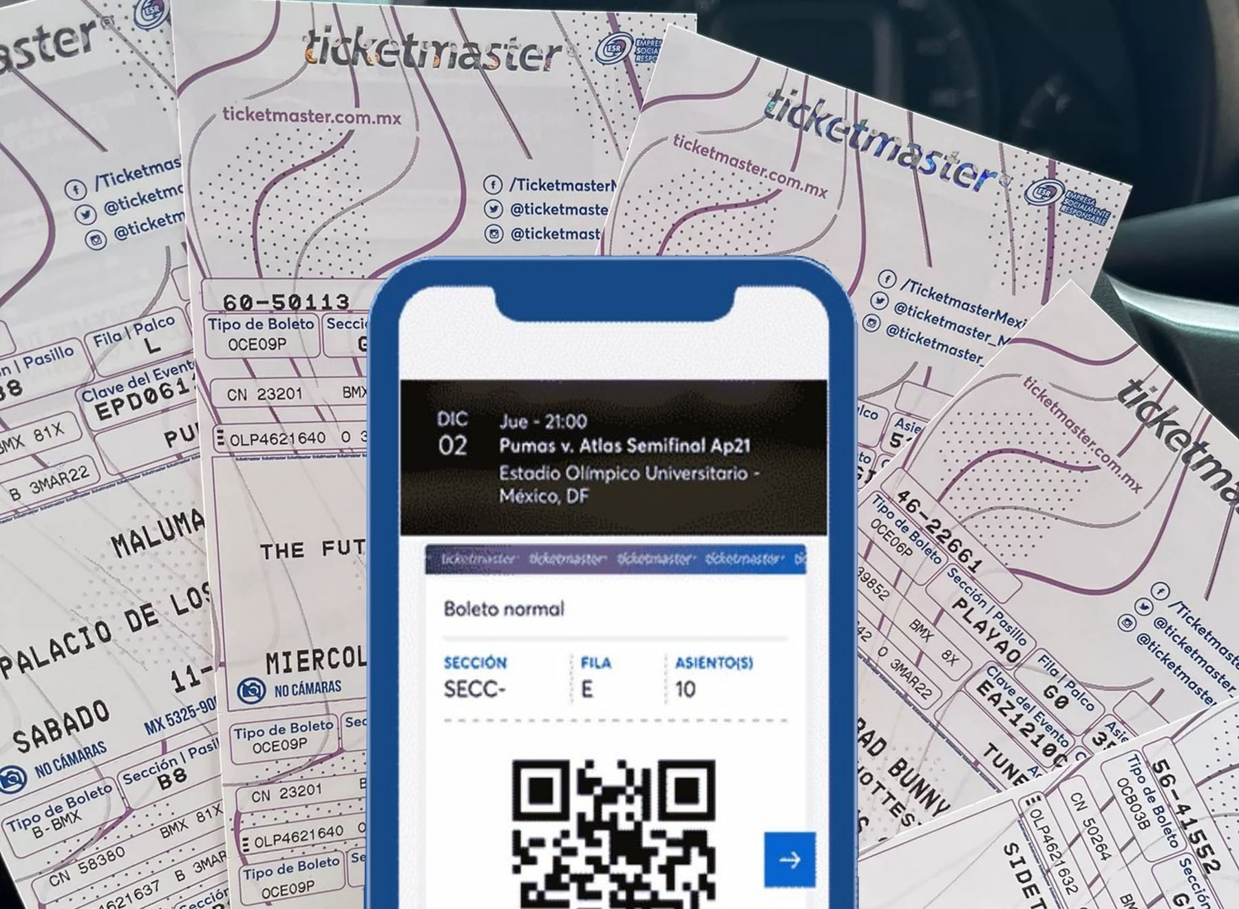 Profeco dio un plazo de 48 horas a Ticketmaster para suprimir la cláusula de no reembolso 