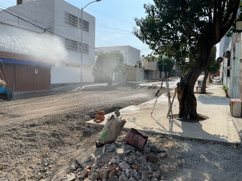 Avance del 55% en las Obras del Barrio de Santiago en Puebla, Informó Edgar Vélez Tirado