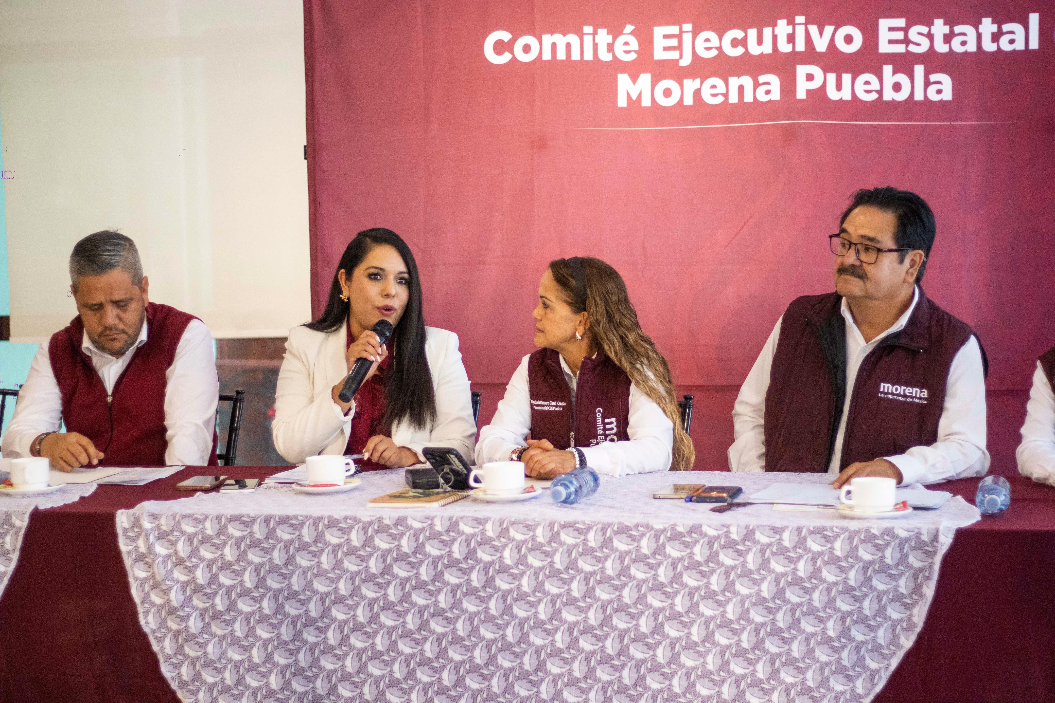 Morena reconoce trabajo de Tonanzin Fernández que la lleva a alcanzar presidencia de San Pedro Cholula