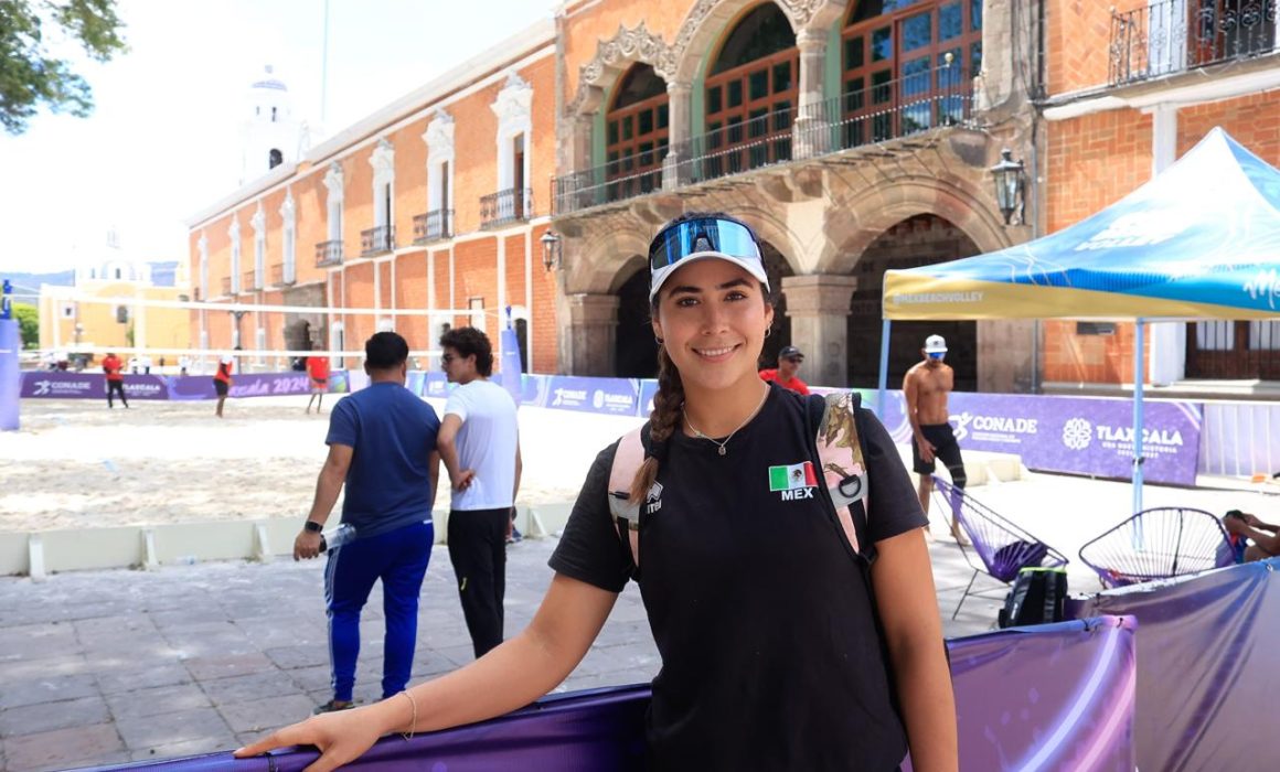 Estamos contentas de competir en casa, dice dupla mexicana de voleibol de playa