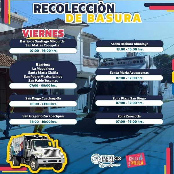 plan piloto de recoleccion basura spch 3