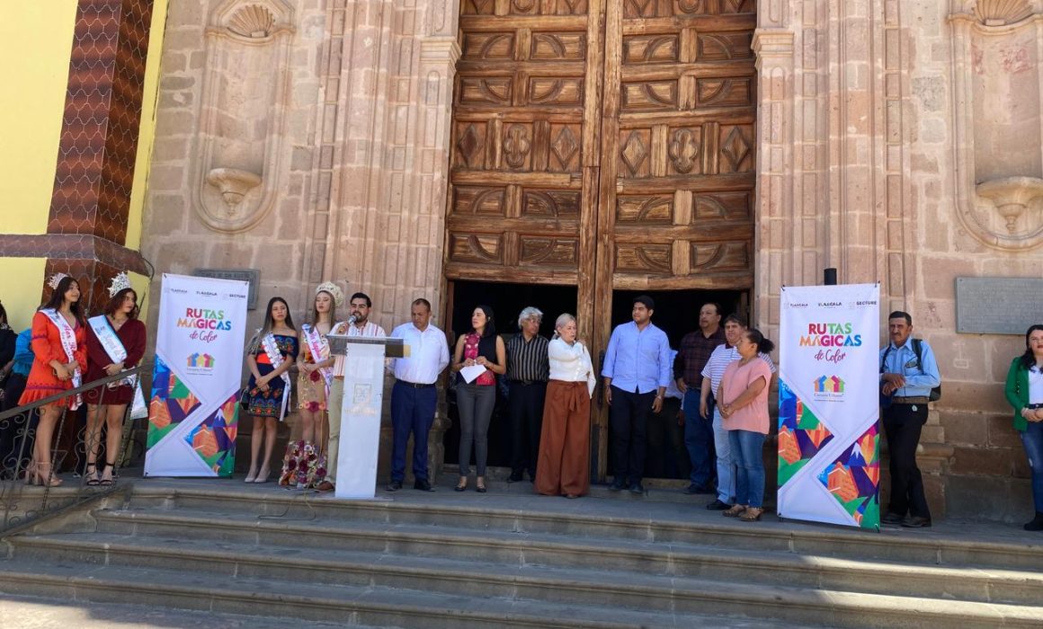 Culmina programa Rutas Mágicas de Color en Tlaxco