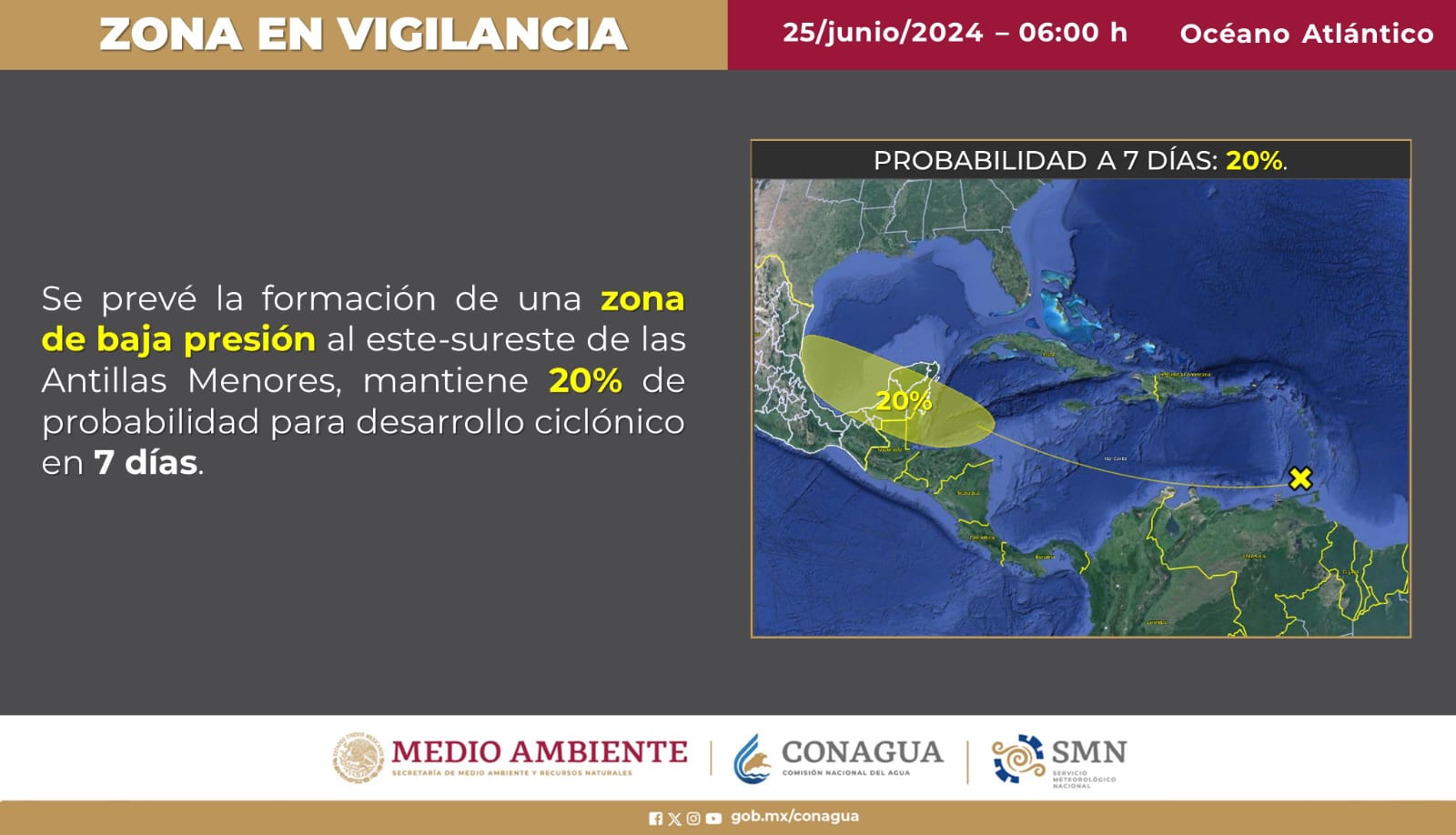 Conagua pronostica más lluvias para Tlaxcala