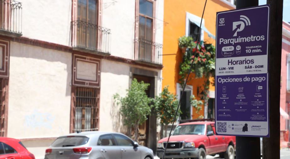 Parquímetros de Puebla