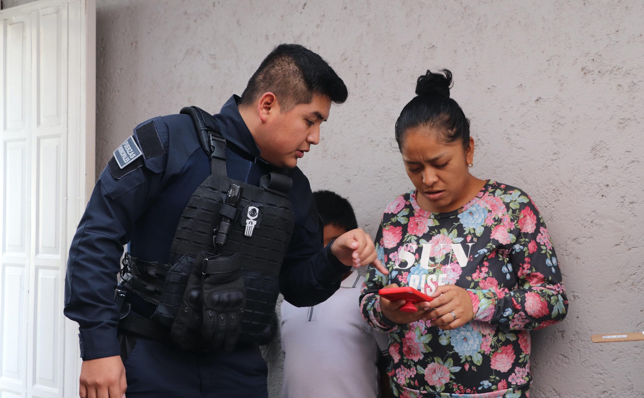 Programa “Protegiendo Cholula” suma a vecinos y comerciantes de Santiago Momoxpan 