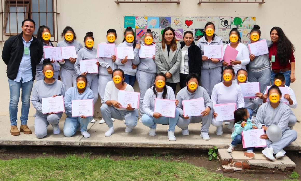 Impulsa IEM la resignificación de estancia en el Cereso femenil de Apizco
