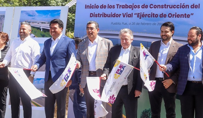 Construcción del Distribuidor Vial Ejército de Oriente es considerada peligrosa por los vecinos