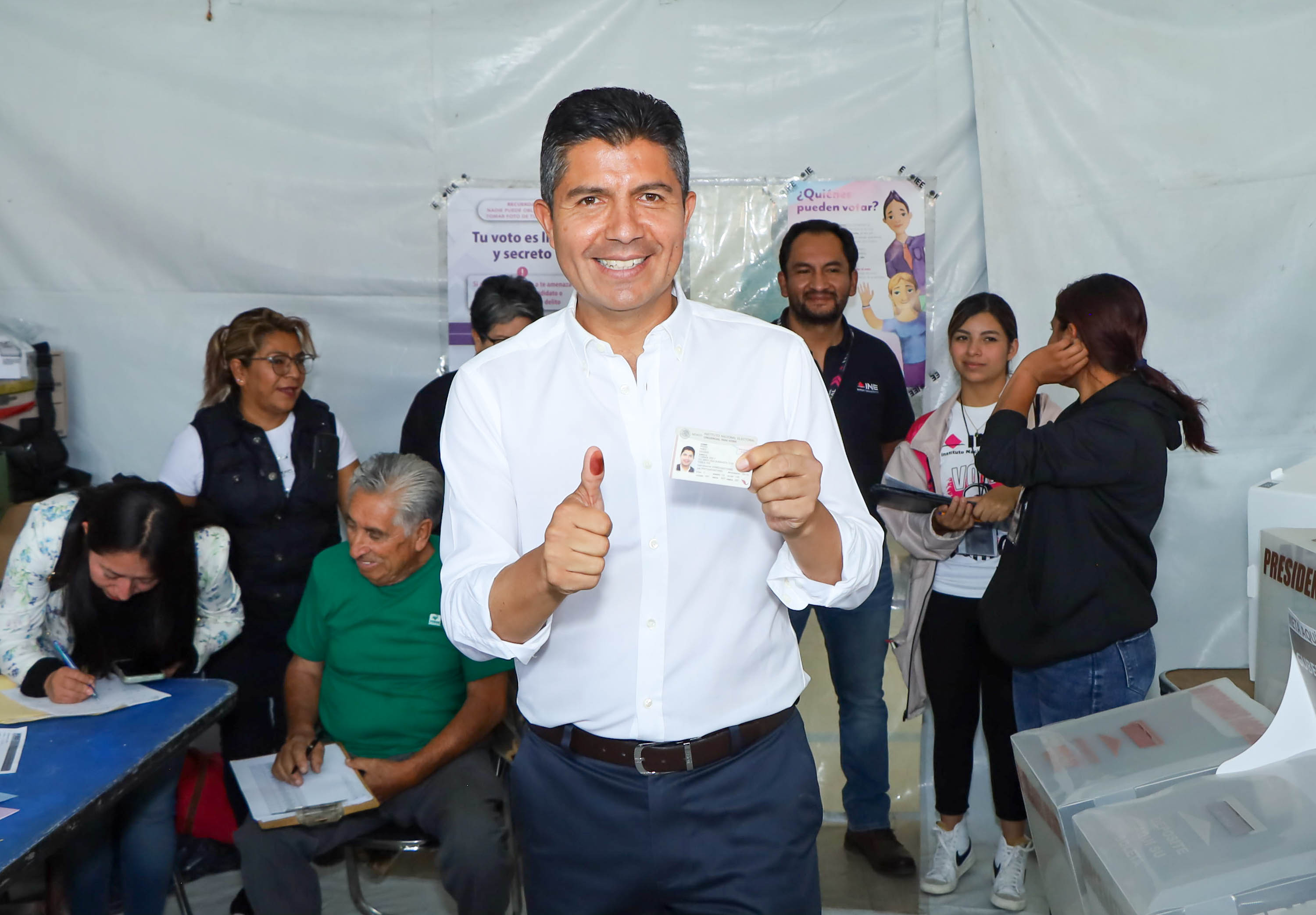 Eduardo Rivera llama a defender el voto